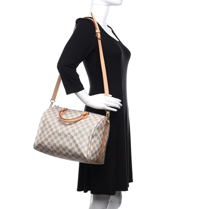 Louis Vuitton Damier Azur Speedy Bandouliere 30 2 of 13
