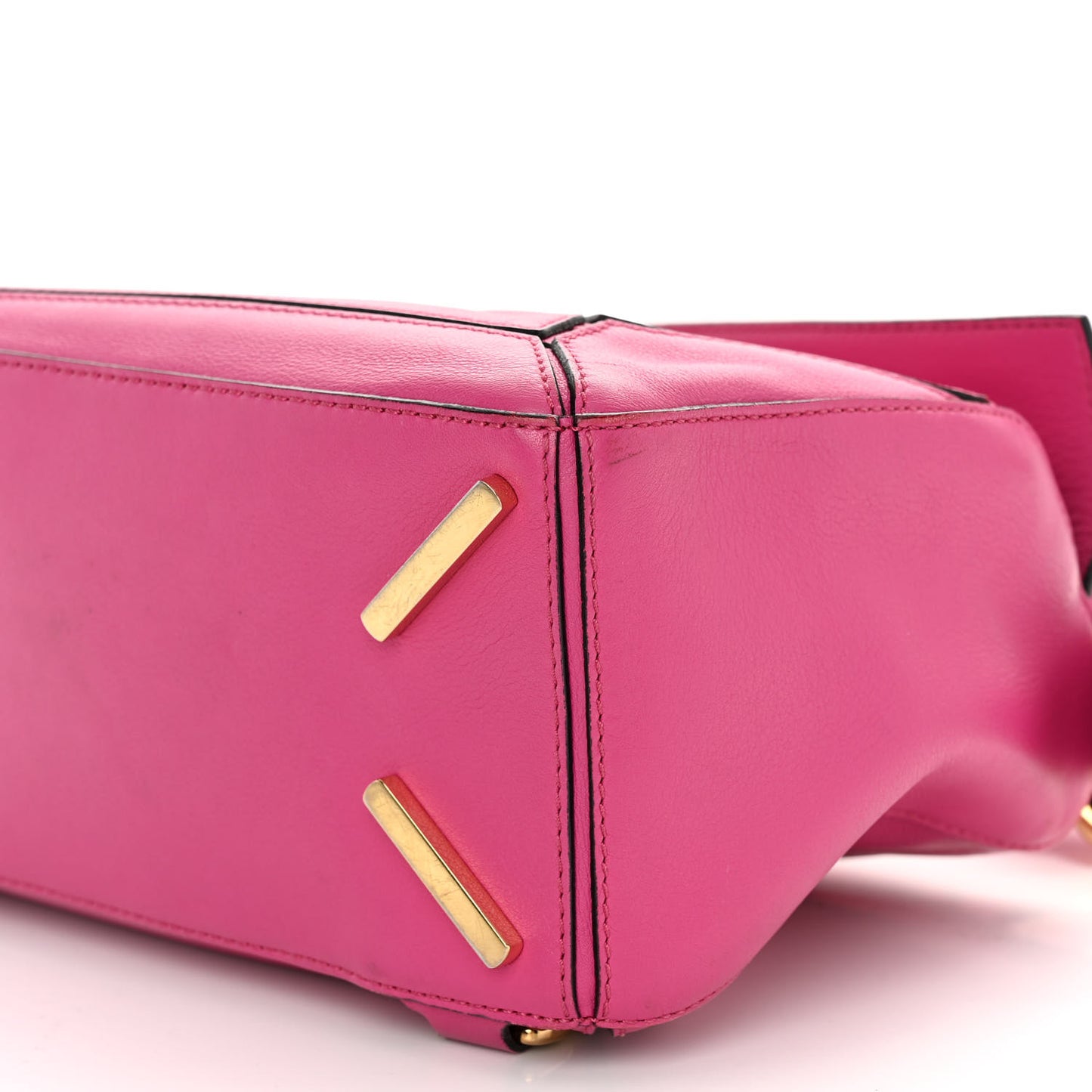 Calfskin Small Puzzle Bag Fuchsia