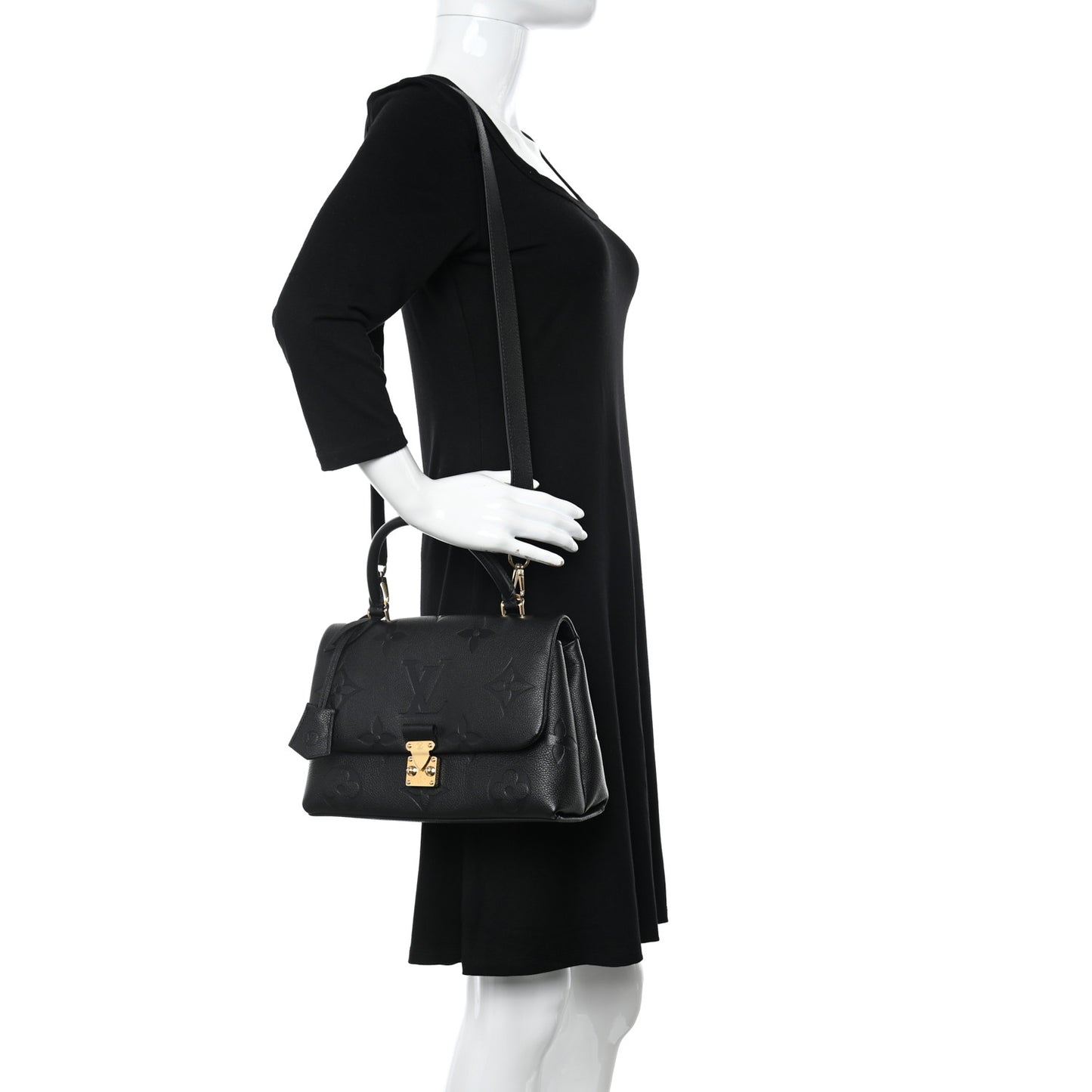 Empreinte Monogram Giant Madeleine MM Black
