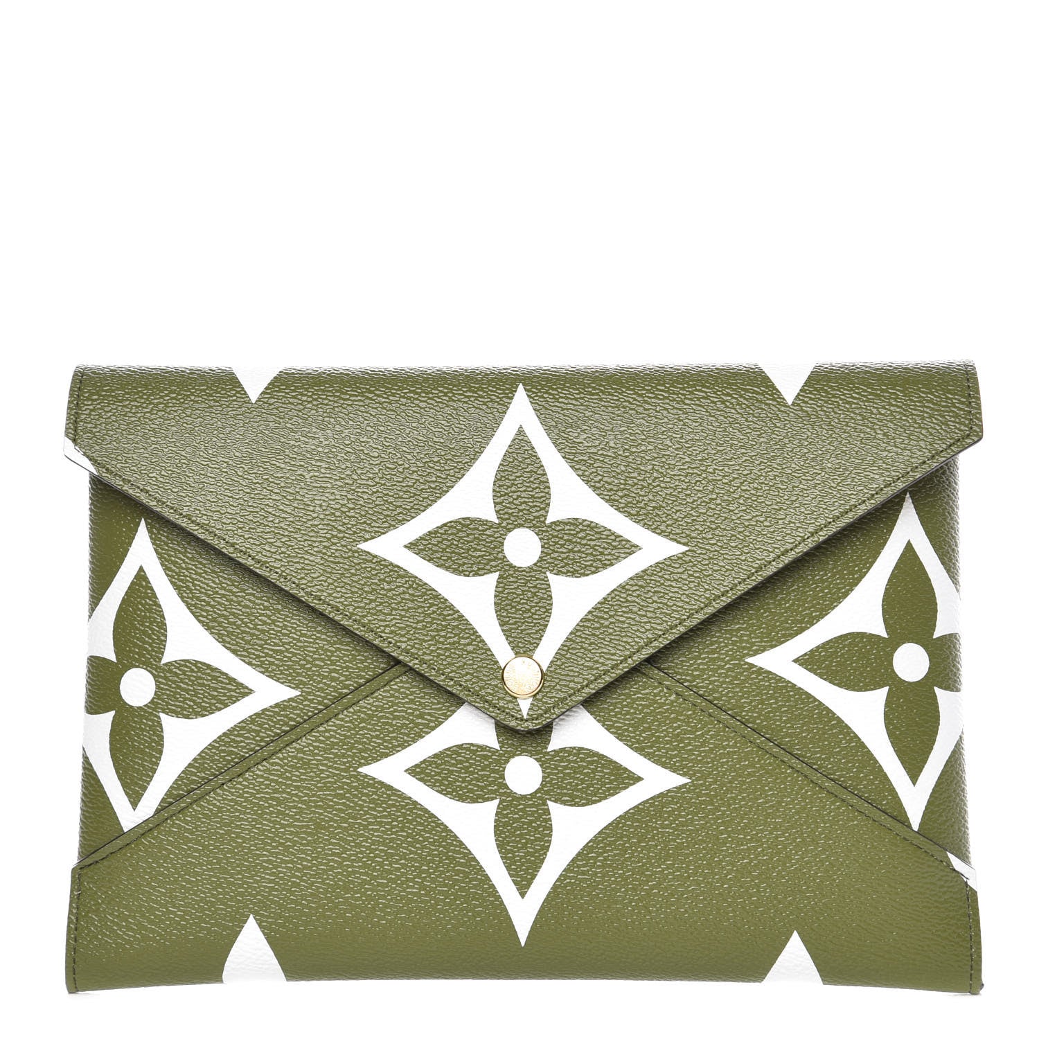 Louis Vuitton Monogram Giant Large Kirigami Pochette Kaki 1 of 6