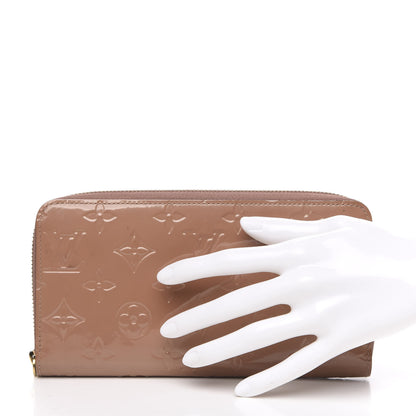 Louis Vuitton Vernis Zippy Wallet Rose Velours 2 of 10