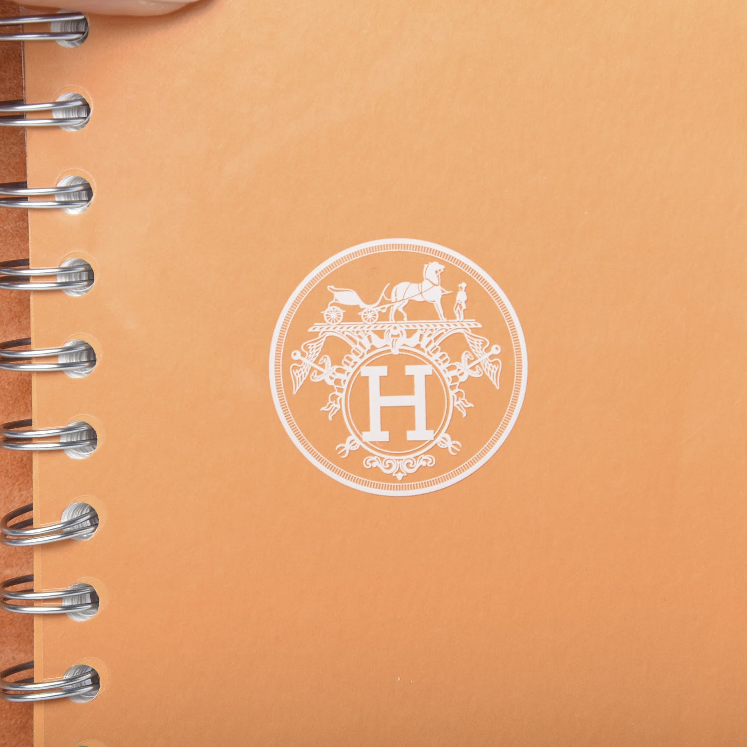 Hermes Togo Ulysse PM Notebook Cover Feu 8 of 9