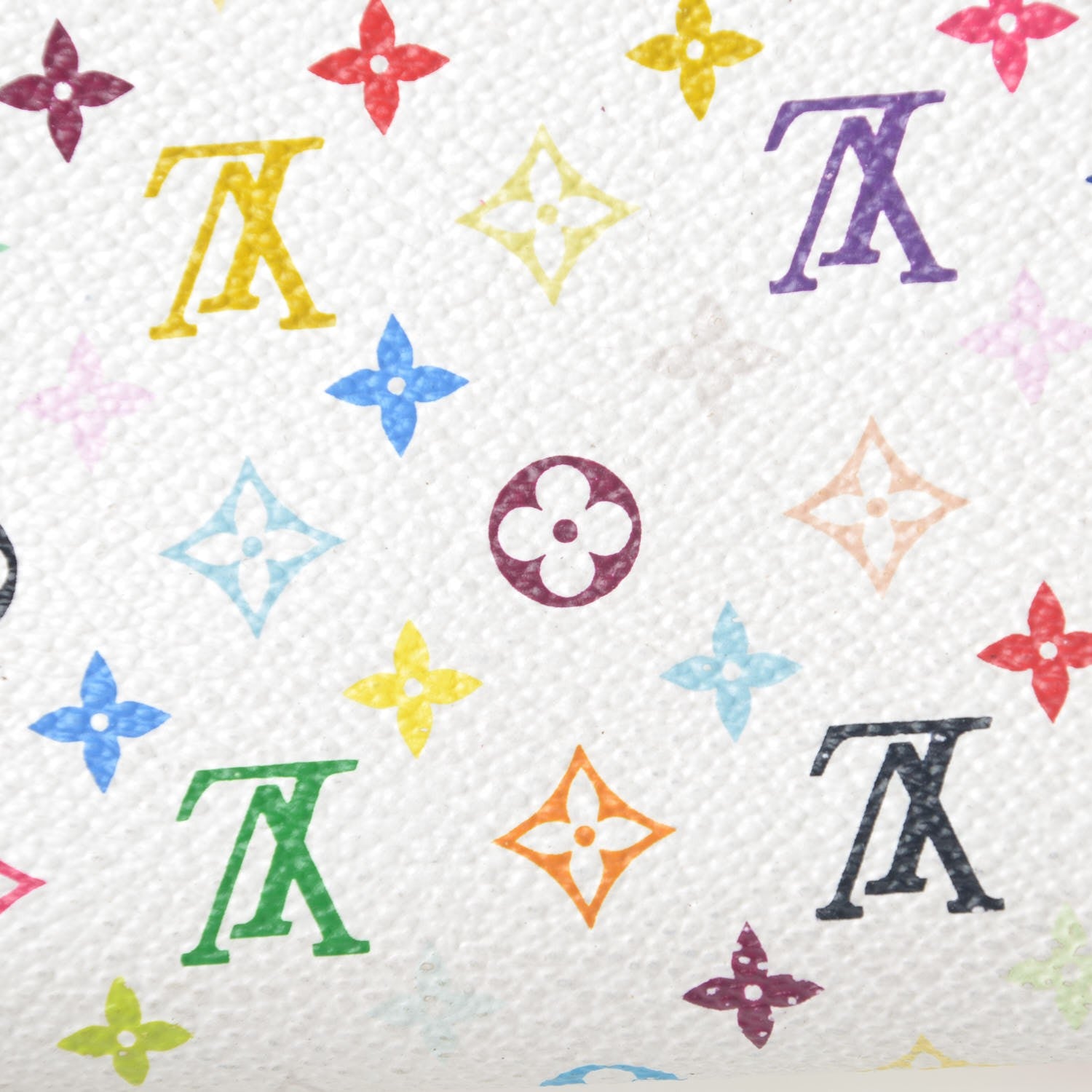 Louis Vuitton Monogram Multicolor Insolite Wallet White Litchi 12 of 12