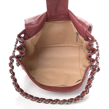 Chanel Smooth Calfskin Luxe Ligne Flap Red 5 of 17