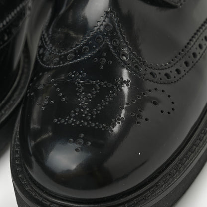 Louis Vuitton Glazed Calfskin Midtown Ankle Boots 40 Black 5 of 9