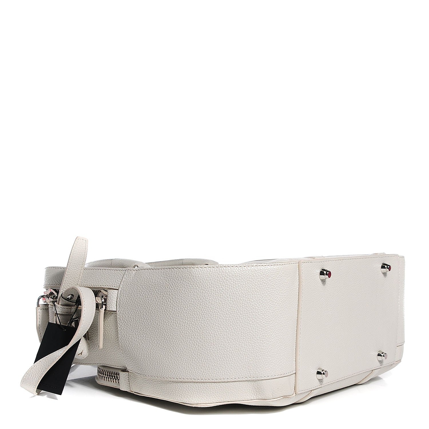 Alexander Wang Textured Calfskin Dimanche Satchel Light Heather Grey 4 of 8