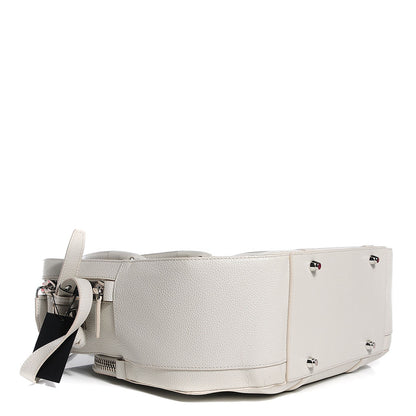 Alexander Wang Textured Calfskin Dimanche Satchel Light Heather Grey 4 of 8