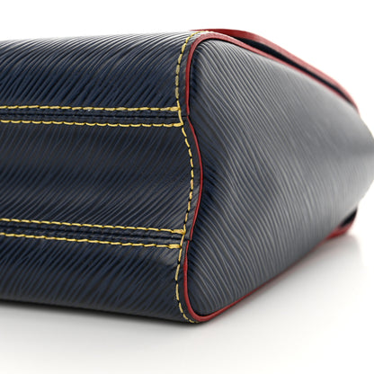 Louis Vuitton Epi Twist Shoulder Bag MM Indigo Piment 9 of 10