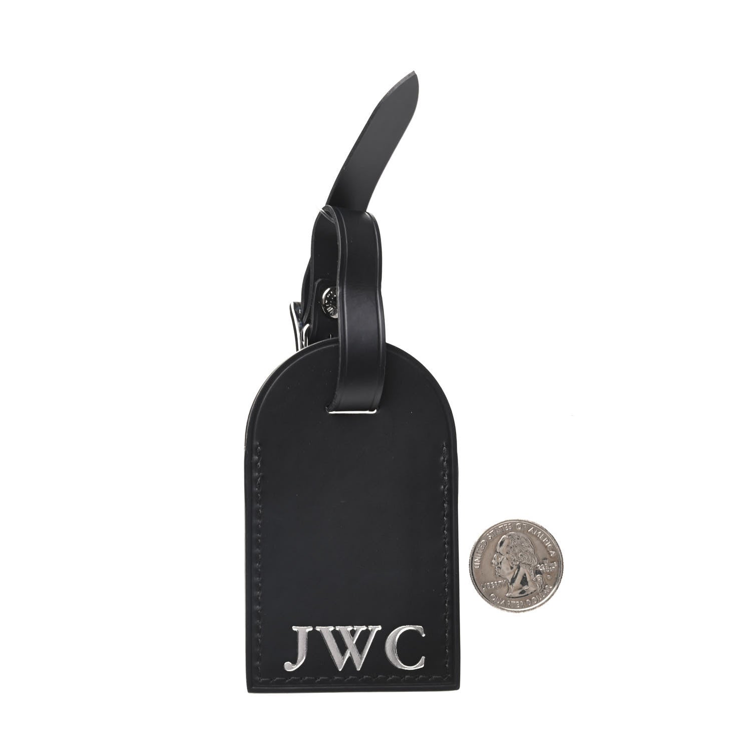 Louis Vuitton Calfskin Hawaii Luggage Tag Black 2 of 3