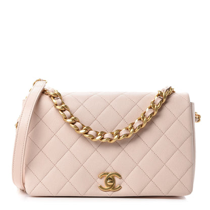 Chanel Caviar Quilted Medium Fashion Therapy Flap Beige 1 of 10