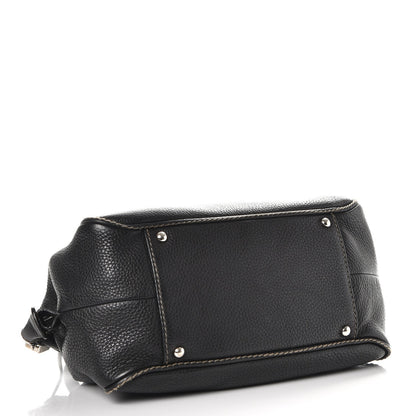 Chanel Calfskin Small Tassel Satchel Black 4 of 7
