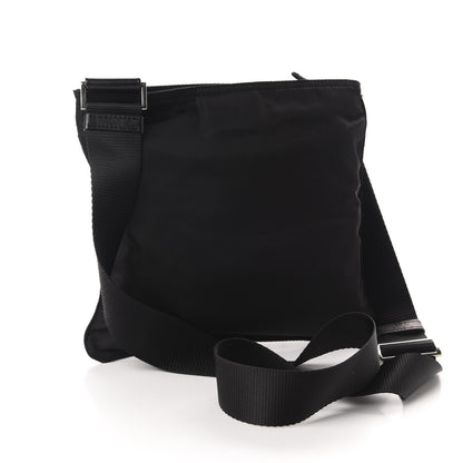 Prada Nylon Vela Small Flat Messenger Bag Black 1 of 10