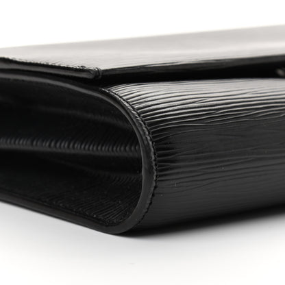 Louis Vuitton Epi Clery Black 9 of 12