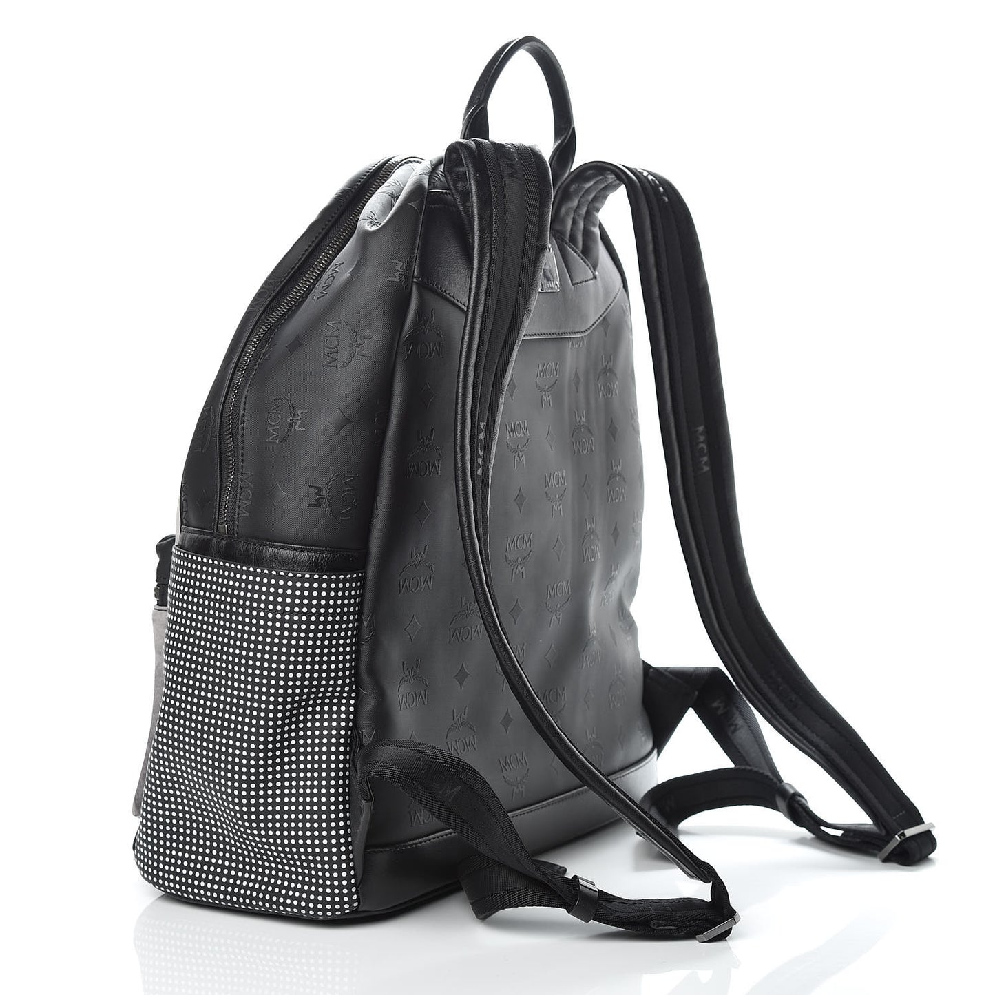 Odeon Nylon Printed Medium Stark Backpack Black Multicolor