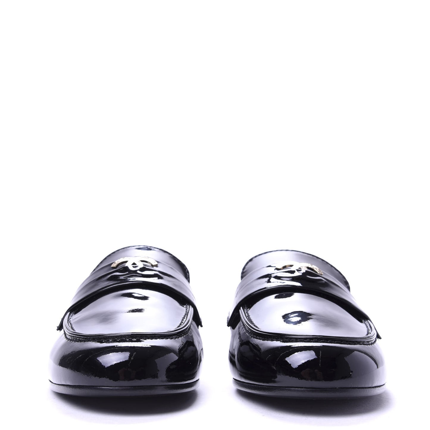 Patent CC Mocassin Loafers 39 Black