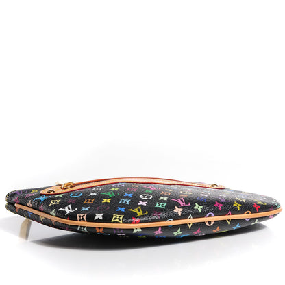 Louis Vuitton Monogram Multicolor Pochette Plate GM Black 4 of 8