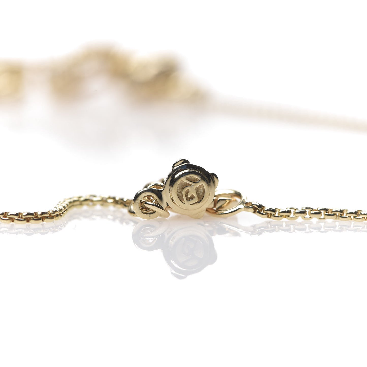18K Yellow Gold Diamond Stax Rondelle Pendant Necklace