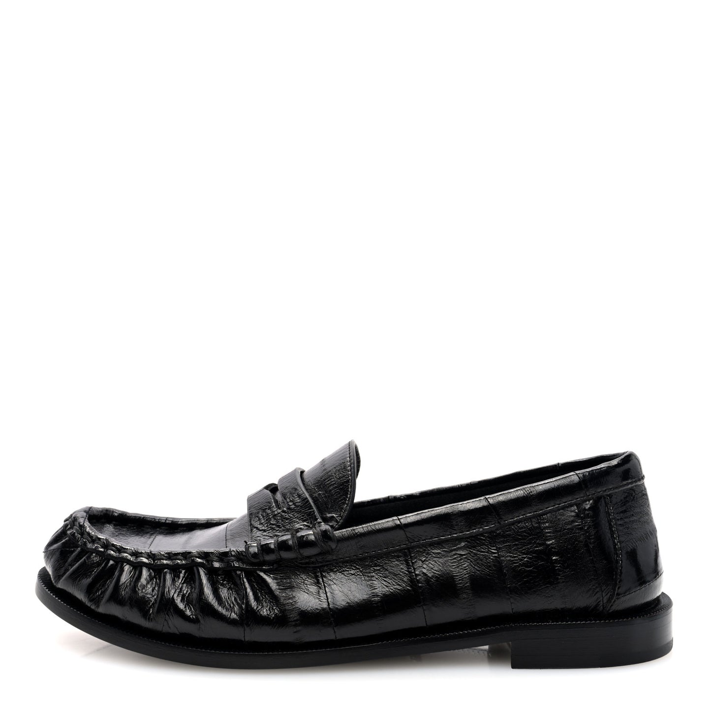 Supple Eel Le 15 Loafer Penny Slippers 36.5 Black