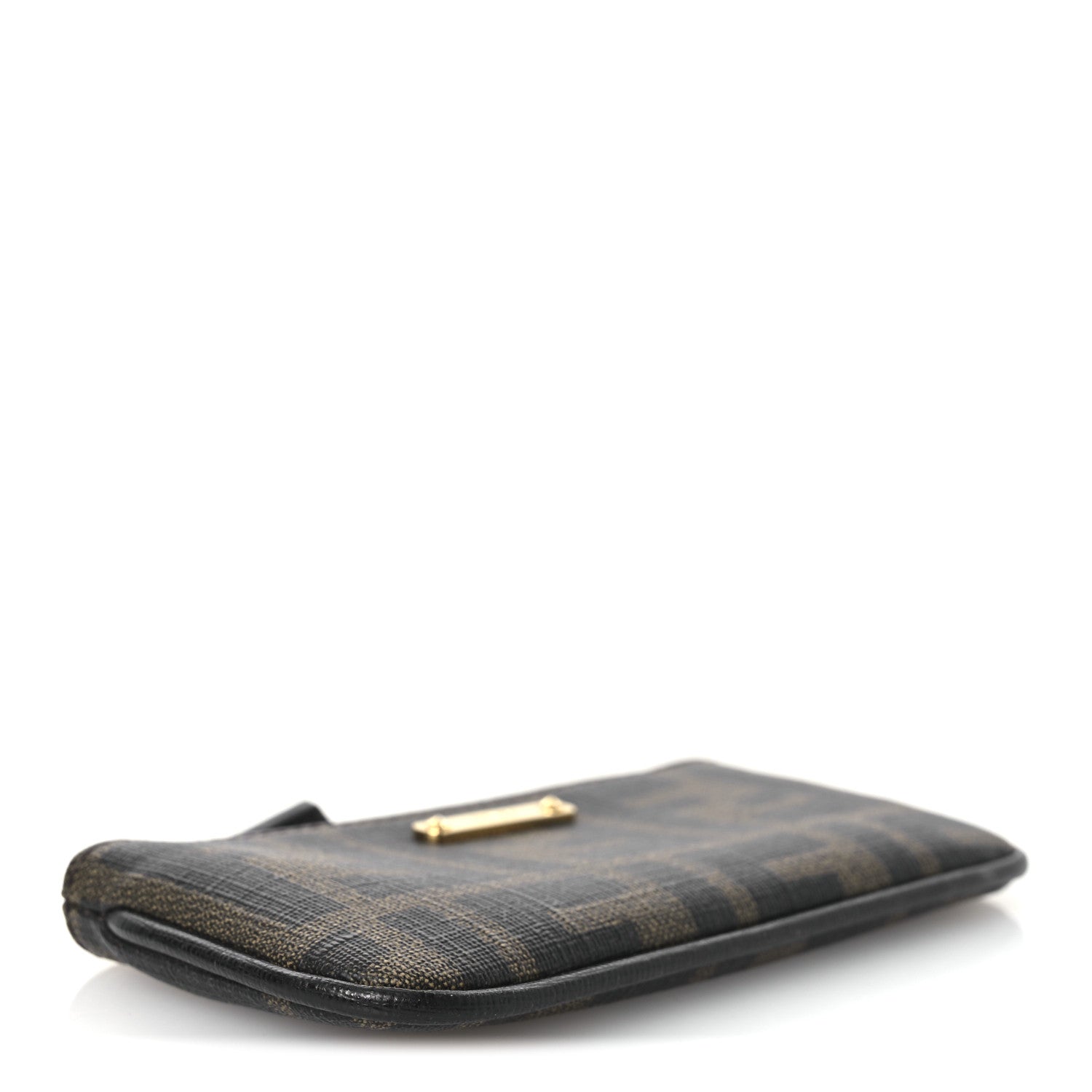 Fendi Zucca Spalmati Forever Coin Pouch Key Case Tobacco 4 of 7