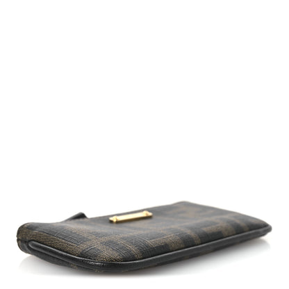 Fendi Zucca Spalmati Forever Coin Pouch Key Case Tobacco 4 of 7