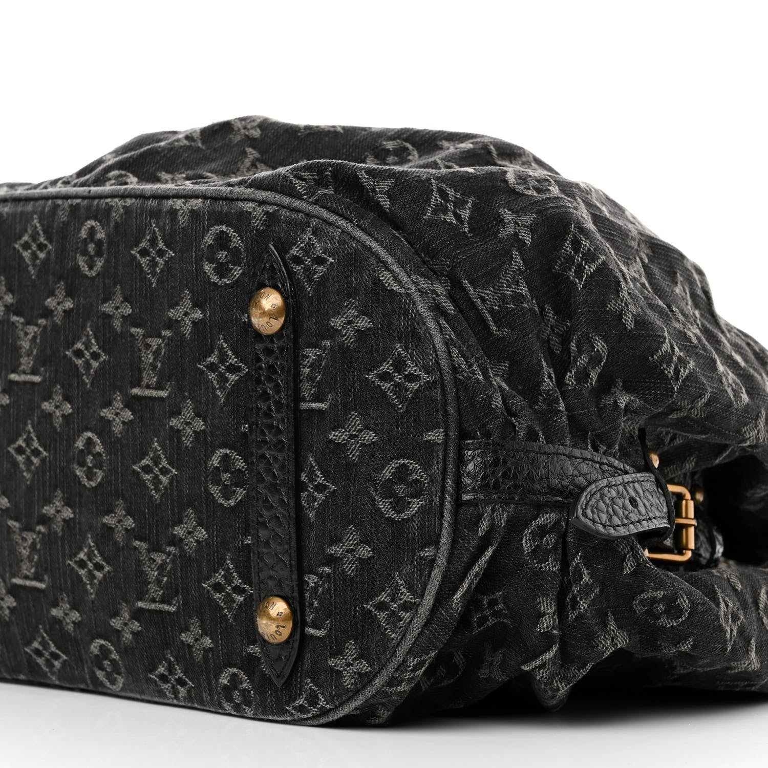 Louis Vuitton Denim Mahina XL Black 11 of 12