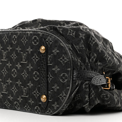 Louis Vuitton Denim Mahina XL Black 11 of 12