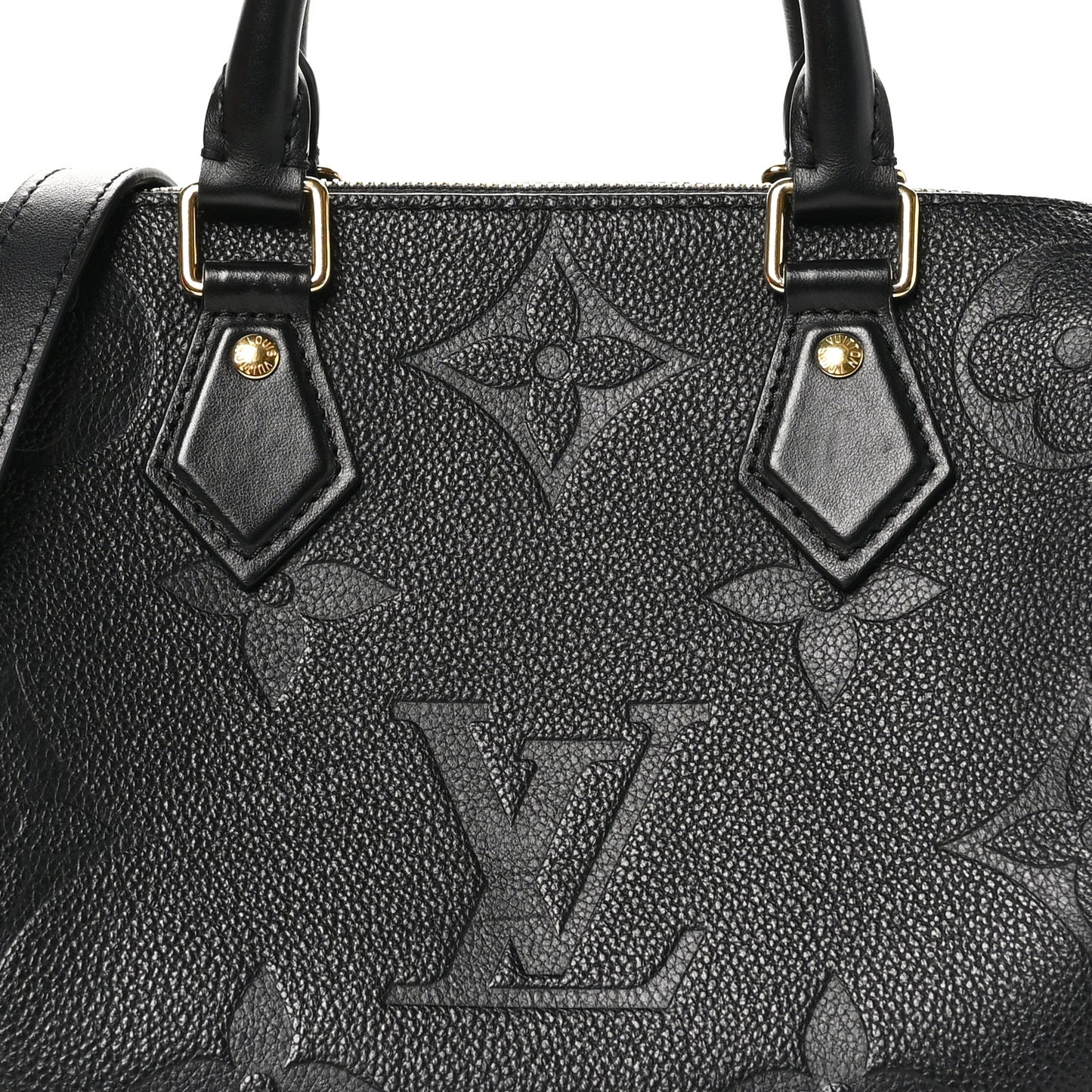 Empreinte Monogram Giant Speedy Bandouliere 25 Black