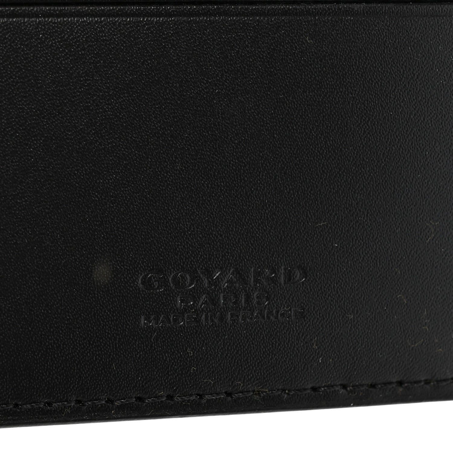 Goyard Goyardine Victoire Bi-Fold Wallet Black 7 of 8