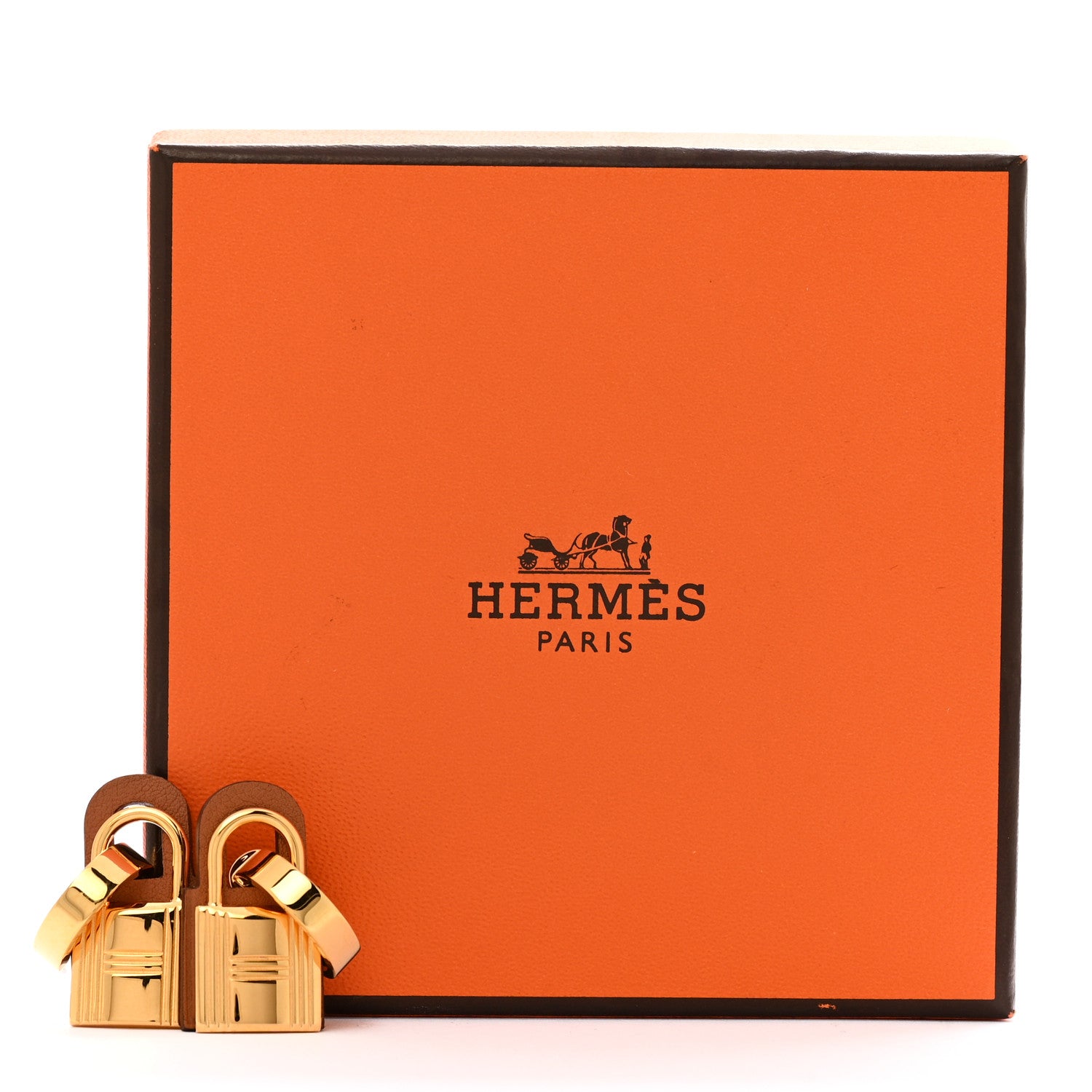 Hermes Swift O'Kelly Earrings Gold 5 of 5