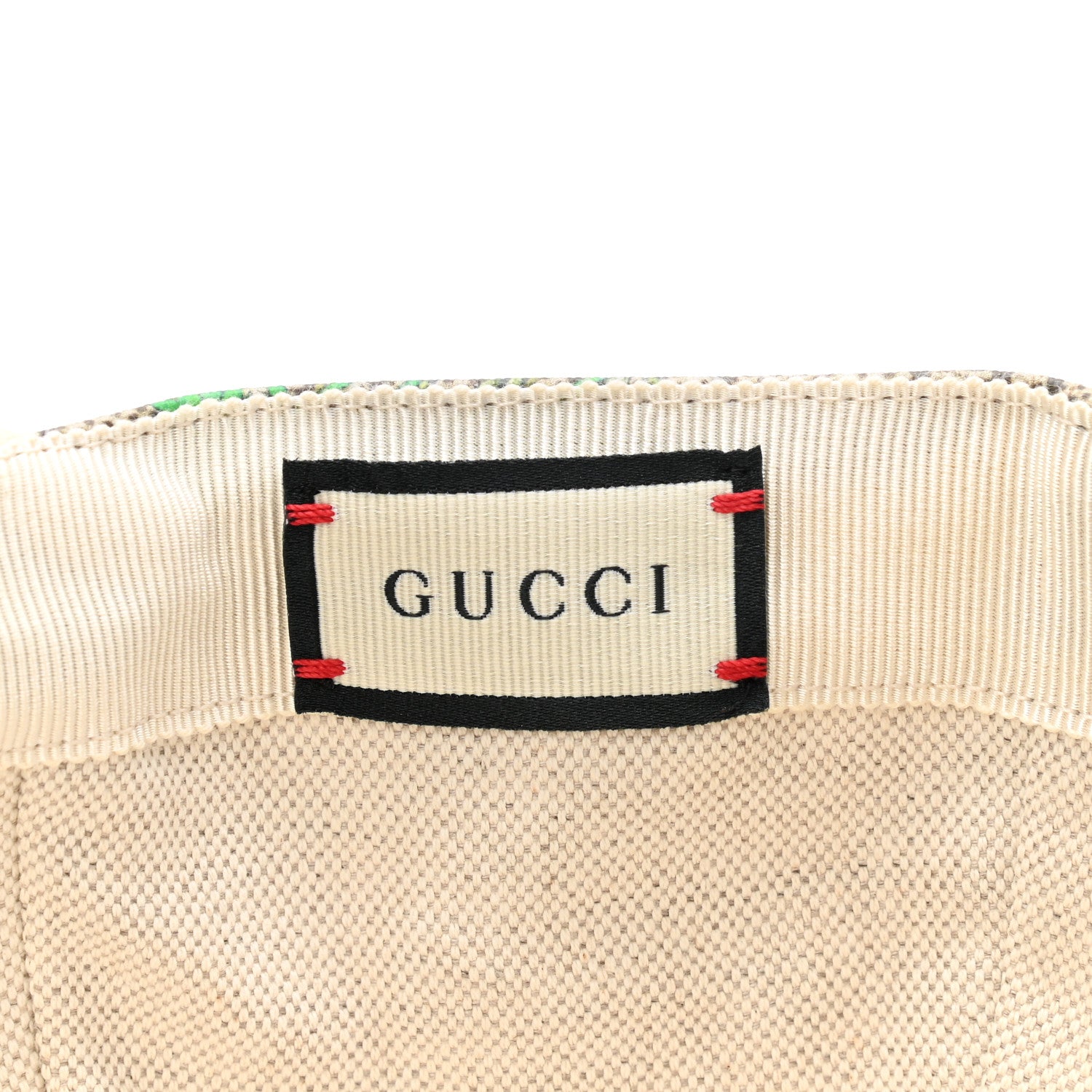 Gucci GG Supreme Flora Claudia Baseball Hat 57 M White 8 of 10