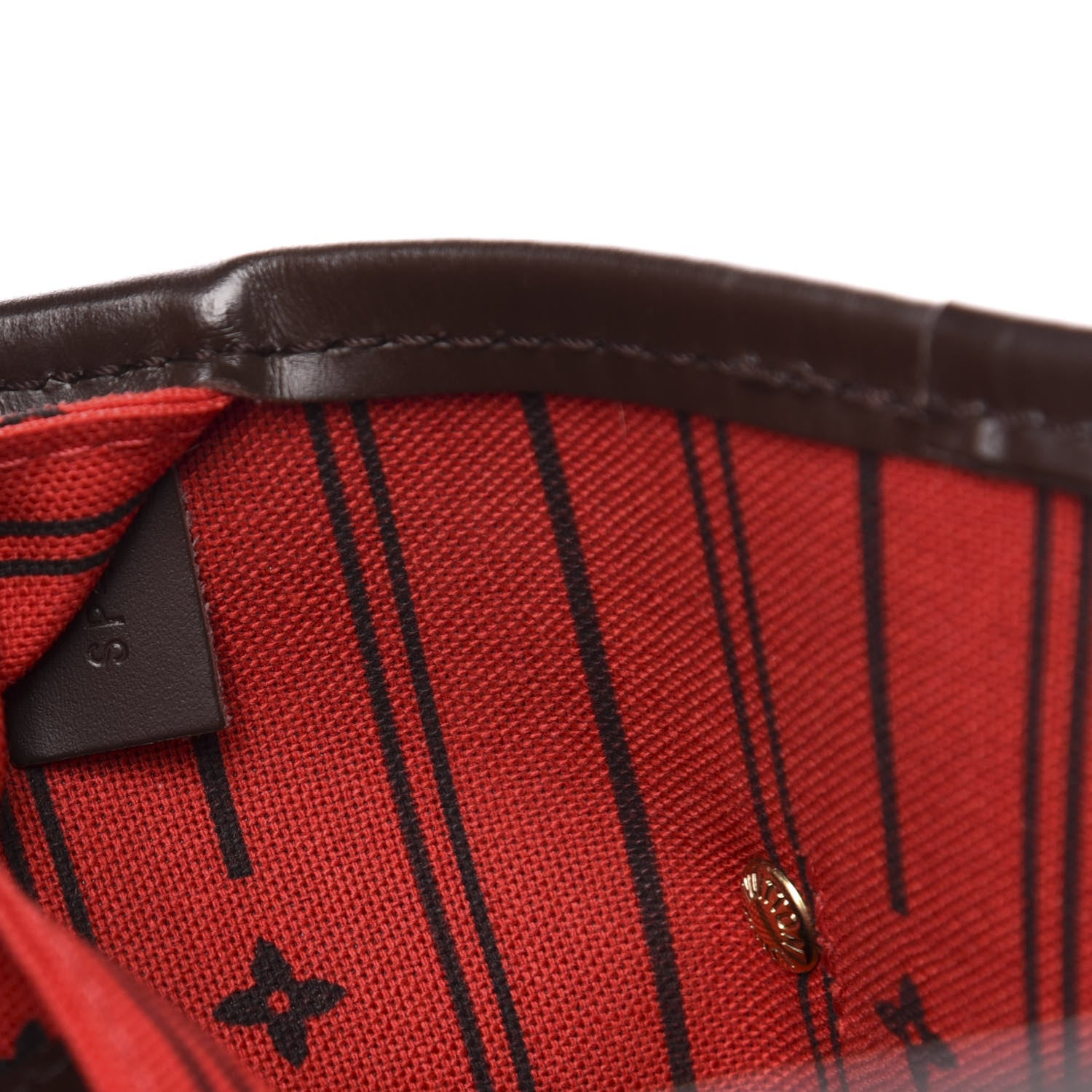 Louis Vuitton Damier Ebene Neverfull MM 7 of 14