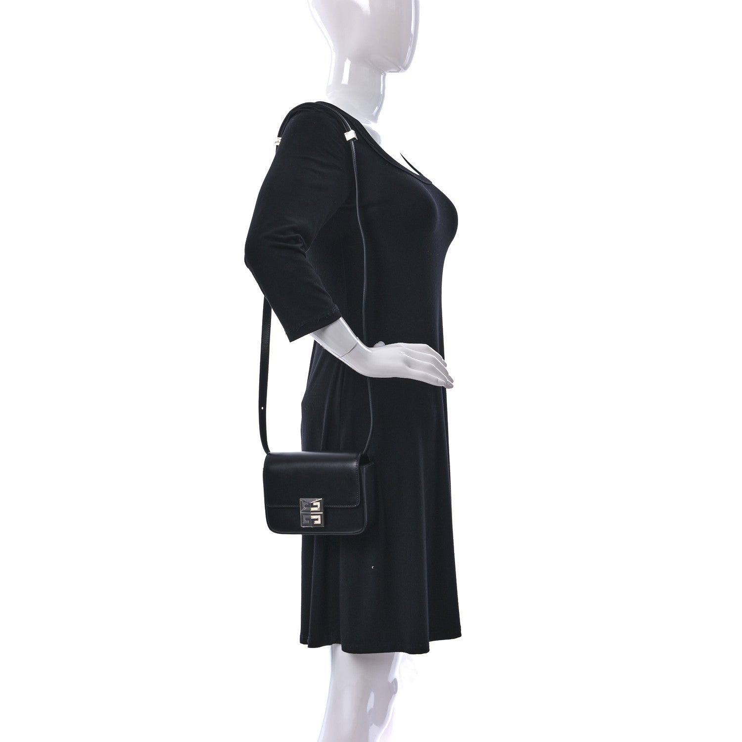 Givenchy Box Calfskin Small 4G Crossbody Black 2 of 11