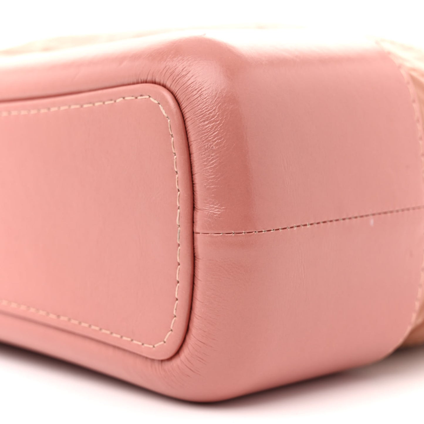Aged Calfskin Quilted Medium Gabrielle Hobo Pink