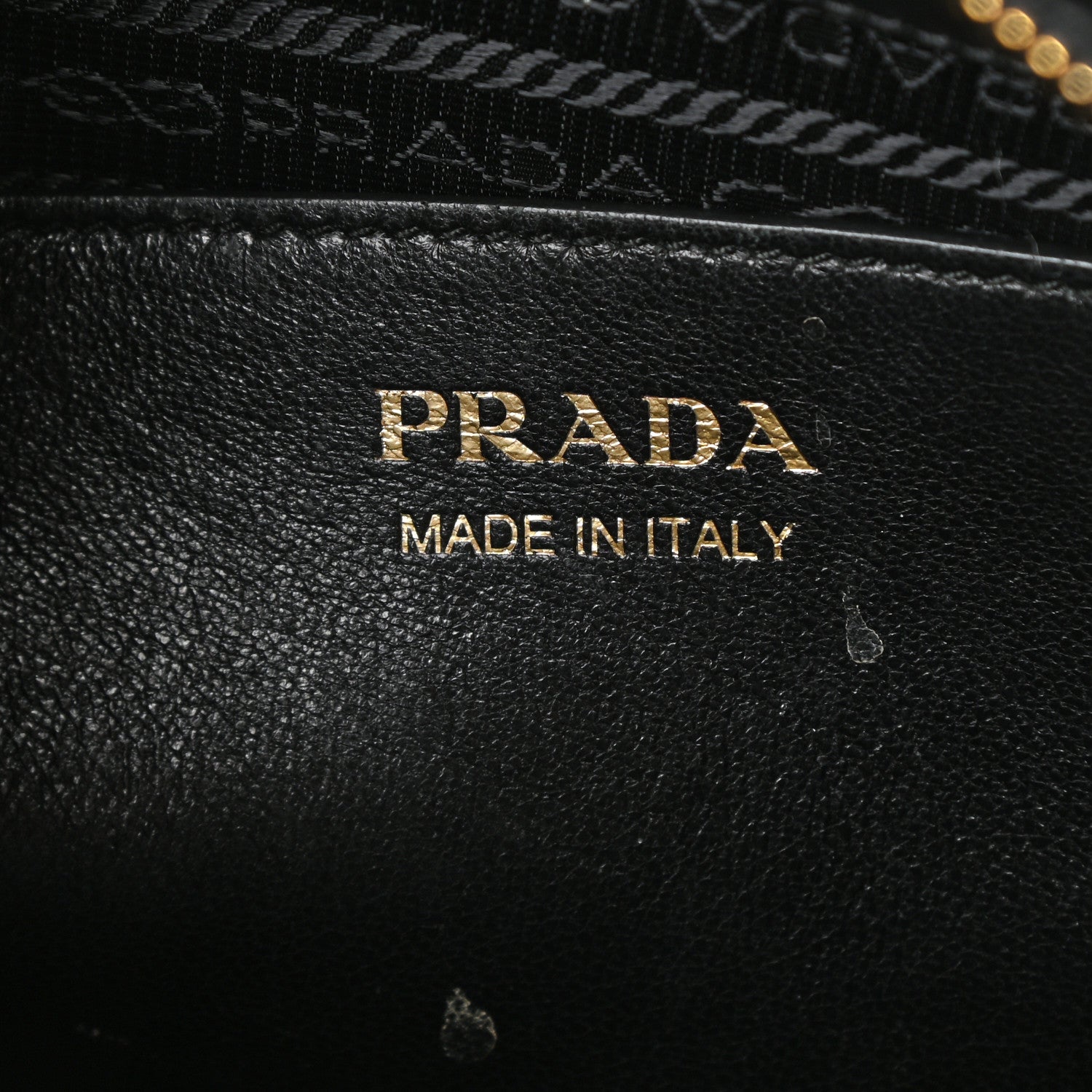 Prada Saffiano City Calfskin Esplanade Tote Black 5 of 11