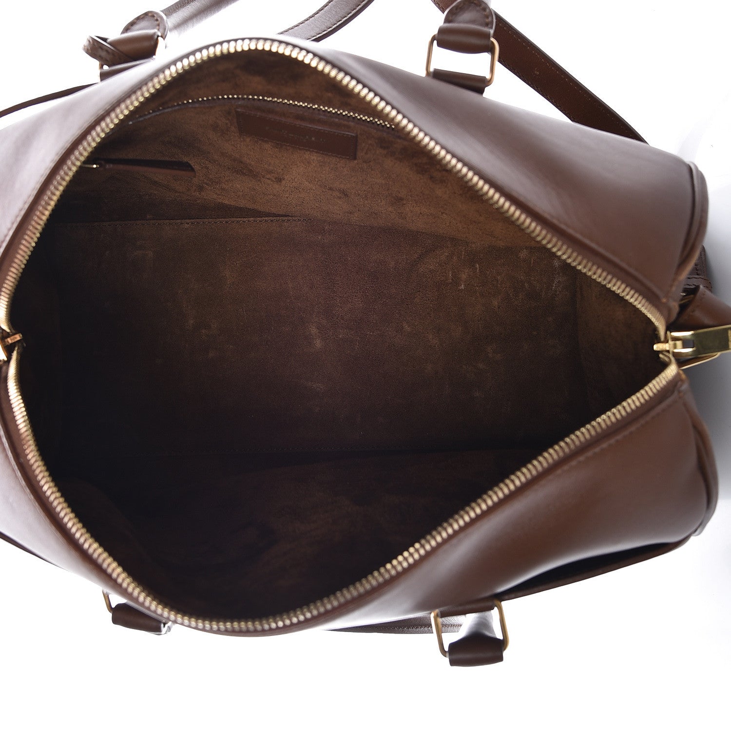 Saint Laurent Calfskin Classic Duffle 6 Havane 5 of 20