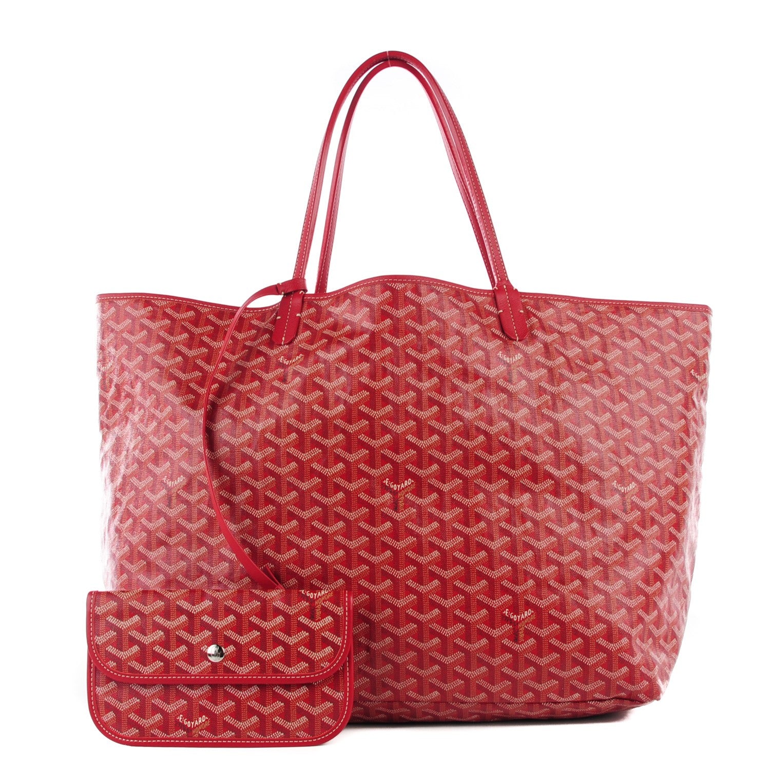 Goyard Goyardine Saint Louis GM Red 1 of 9