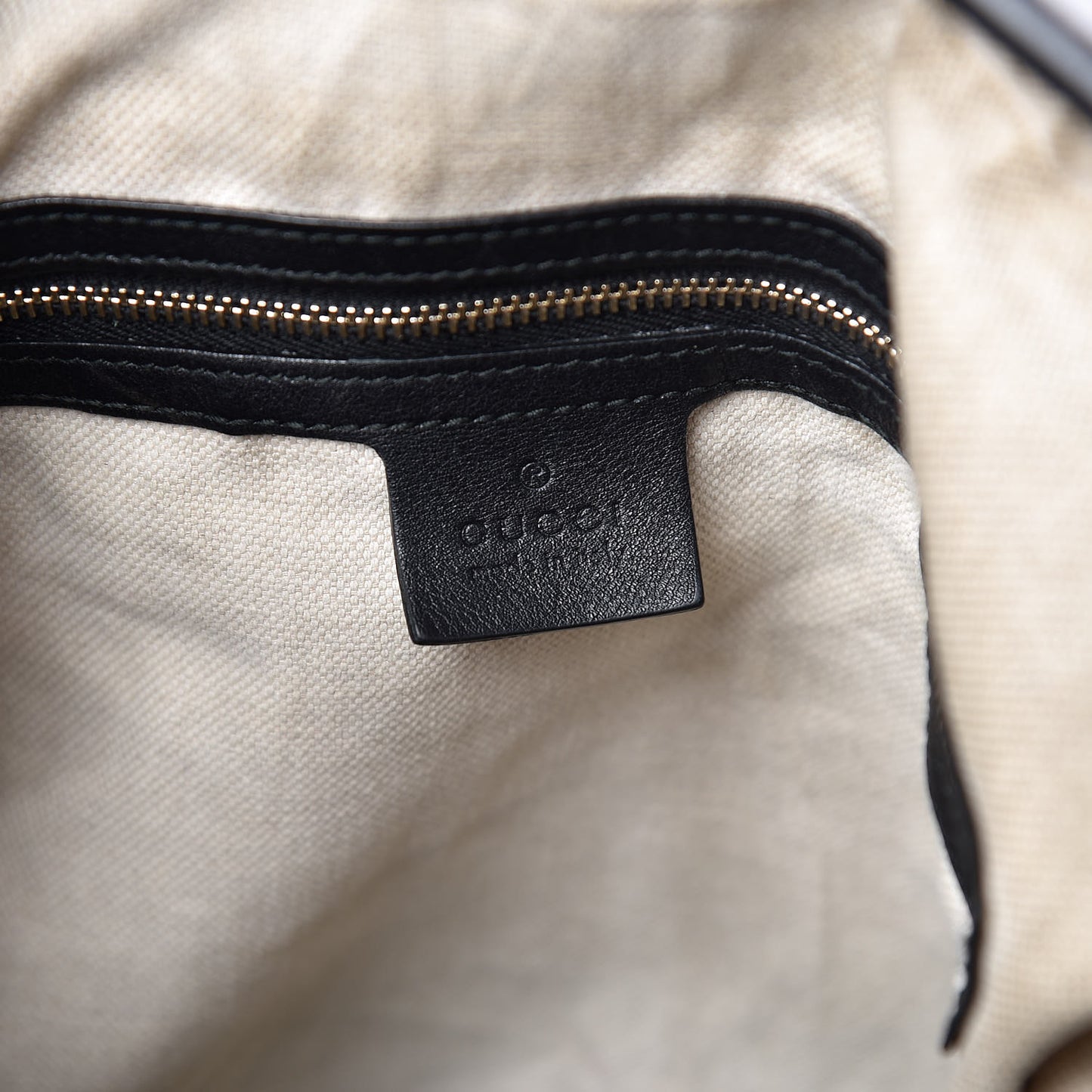 Guccissima Small Miss GG Hobo Black