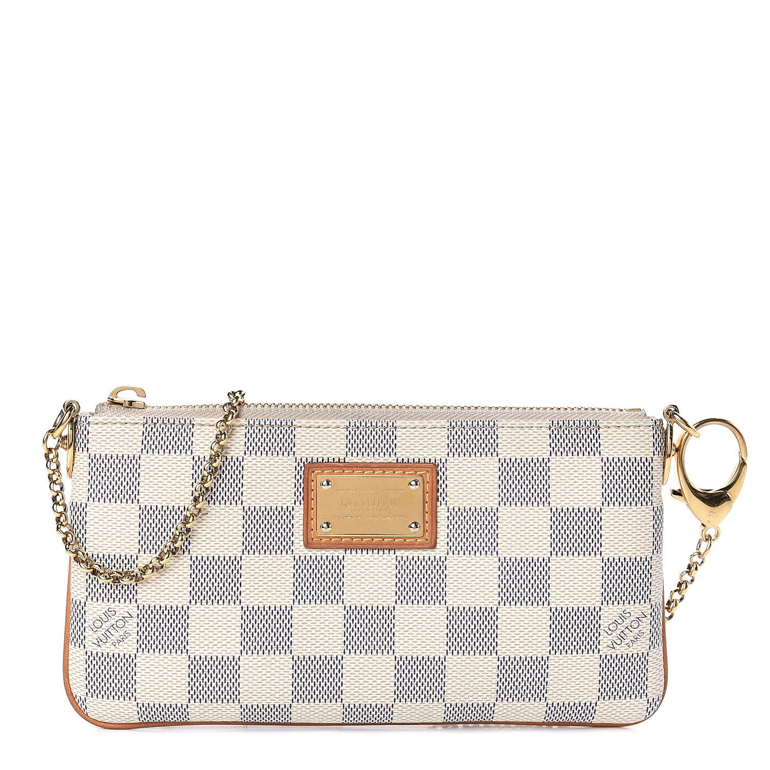 Louis Vuitton Damier Azur Pochette Milla MM 1 of 13