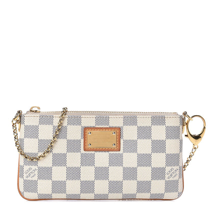 Louis Vuitton Damier Azur Pochette Milla MM 1 of 13