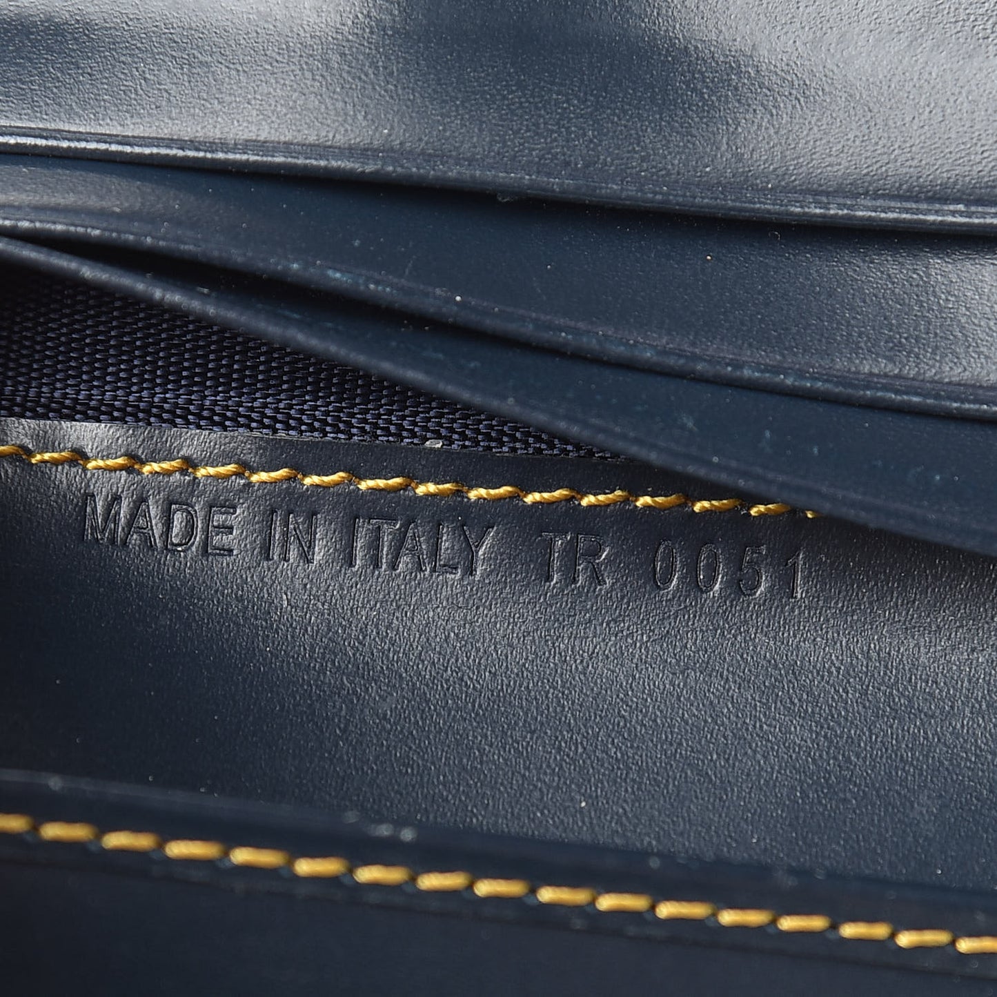 Monogram Compact Saddle Wallet Blue
