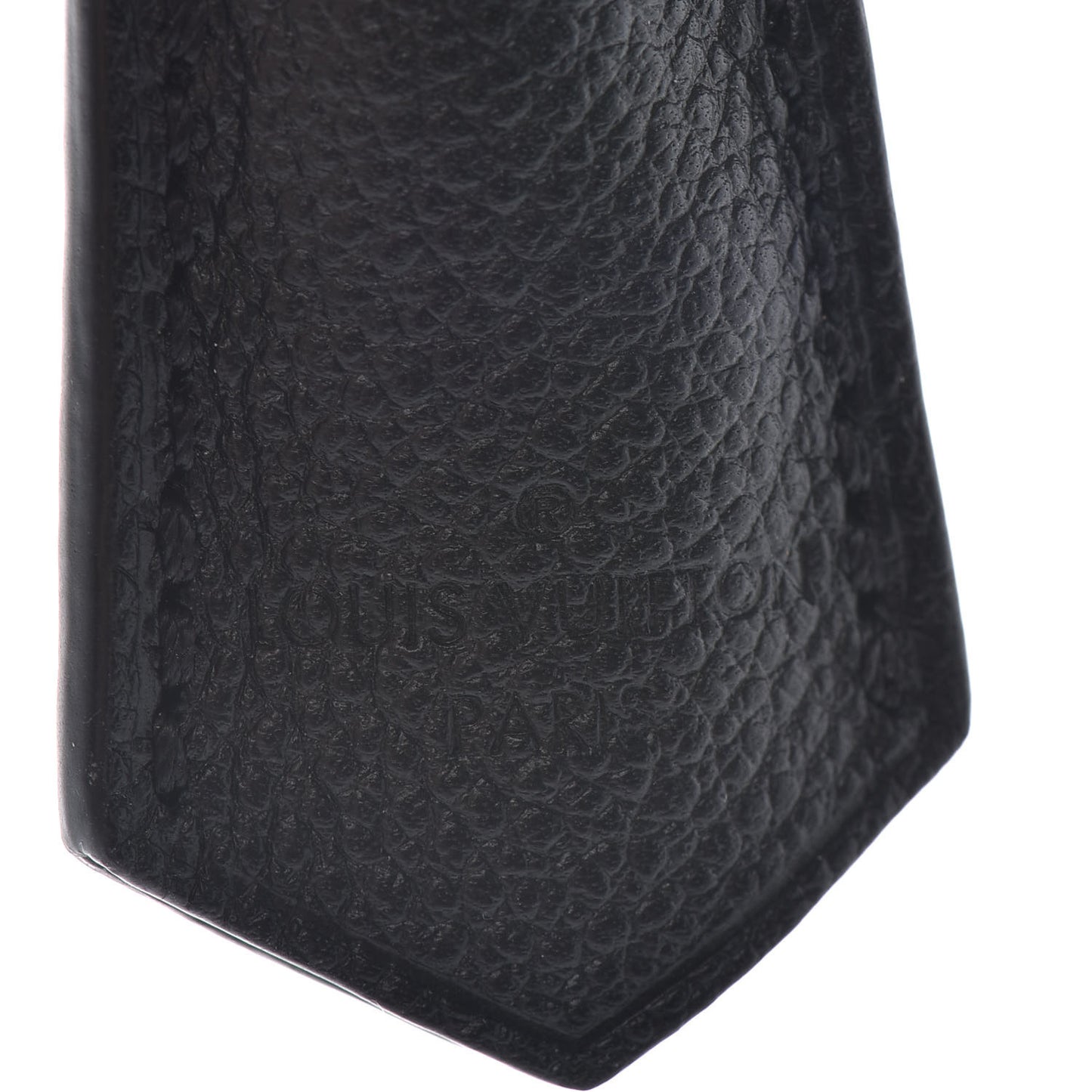 Calfskin Clochette Key Bell Holder Black