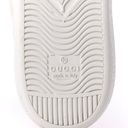 Gucci Calfskin Web Pearl Studded Womens Ace Sneakers 38 White 7 of 14
