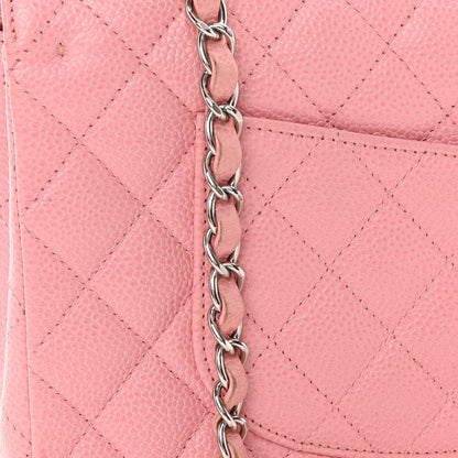 Chanel Caviar Quilted Medium Double Flap Light Pink 14 of 15