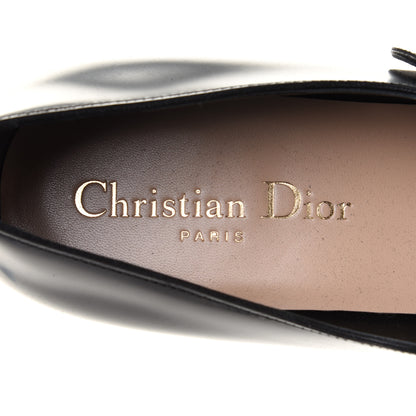Christian Dior Brushed Calfskin Uniform 30mm Pumps 38 Black 7 of 10