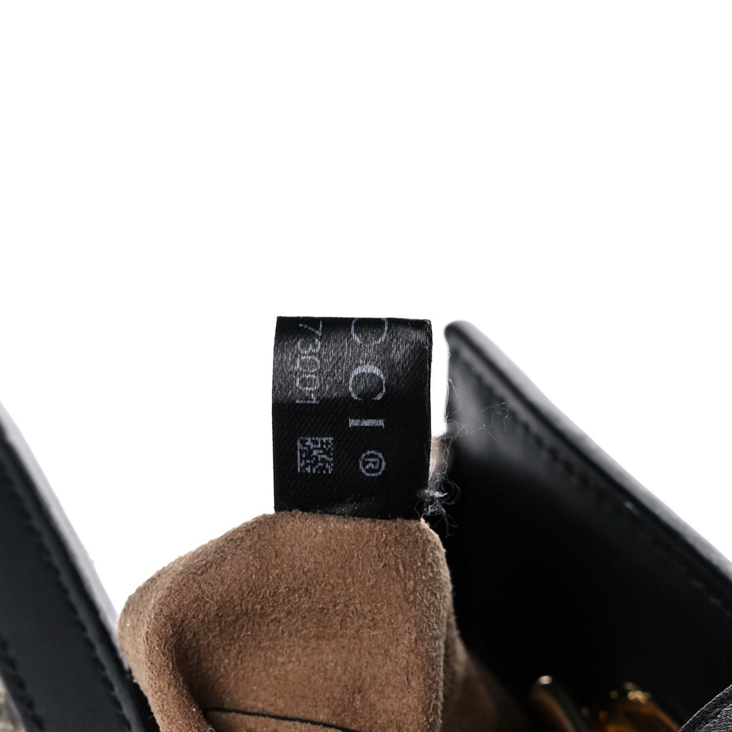 GG Supreme Monogram Small Padlock Tote Black