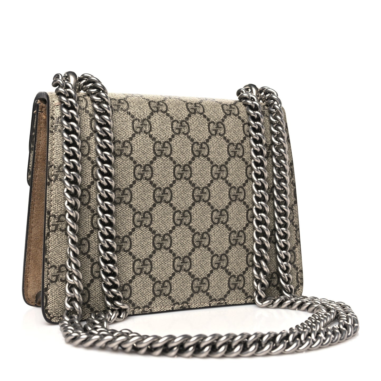 GG Supreme Monogram Mini Dionysus Shoulder Bag Taupe