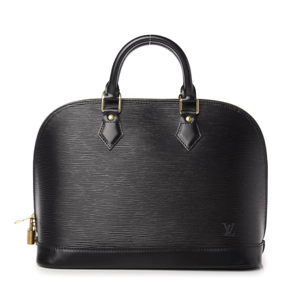 Louis Vuitton Epi Alma PM Black 1 of 10