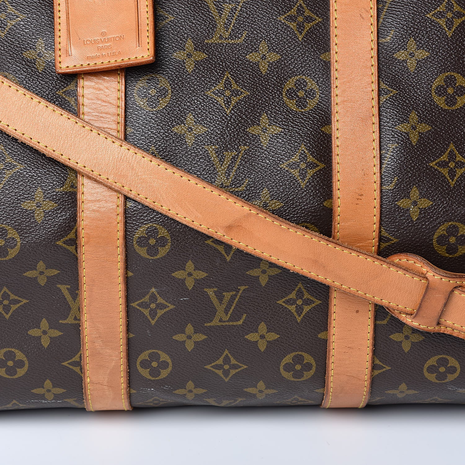 Louis Vuitton Monogram Keepall Bandouliere 55 22 of 22