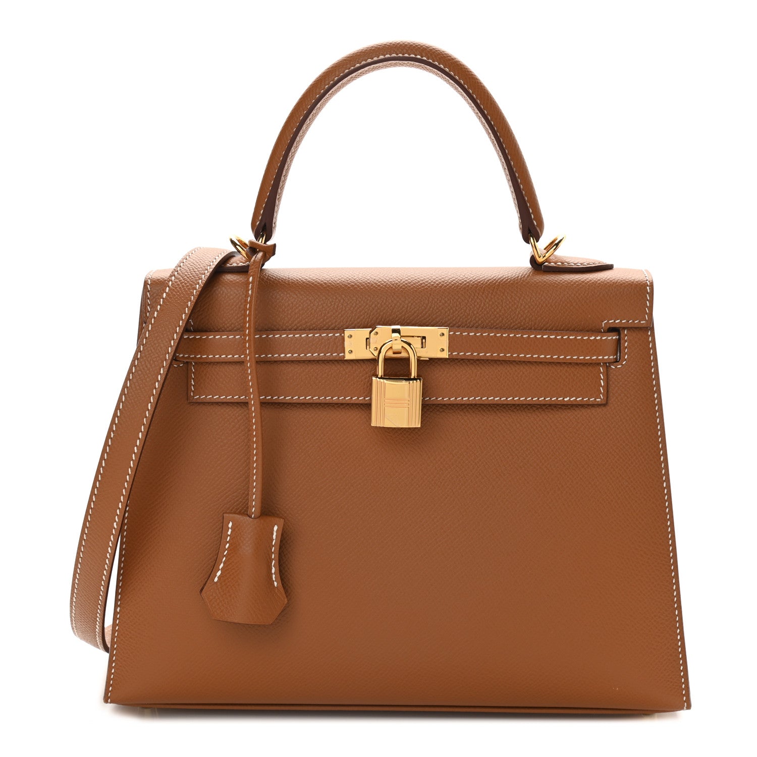 Hermes Epsom Kelly Sellier 25 Gold 1 of 9