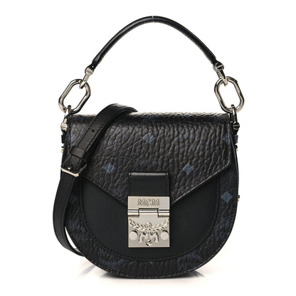 MCM Visetos Mini Patricia Crossbody Bag Black 1 of 7